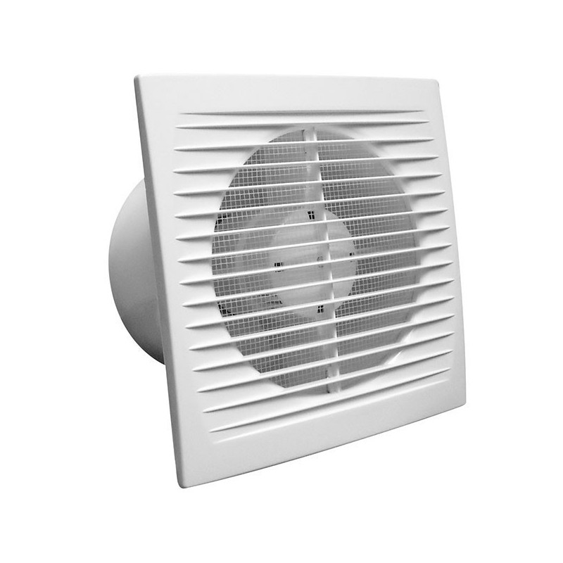 Extractor Air duct with grid Winflex VKO S 125mm 185 m3/h, ventilator ...