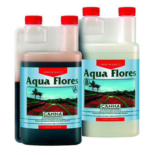 Engrais De Floraison - Aqua Flores 2 X 1 L - Canna , Hydroculture