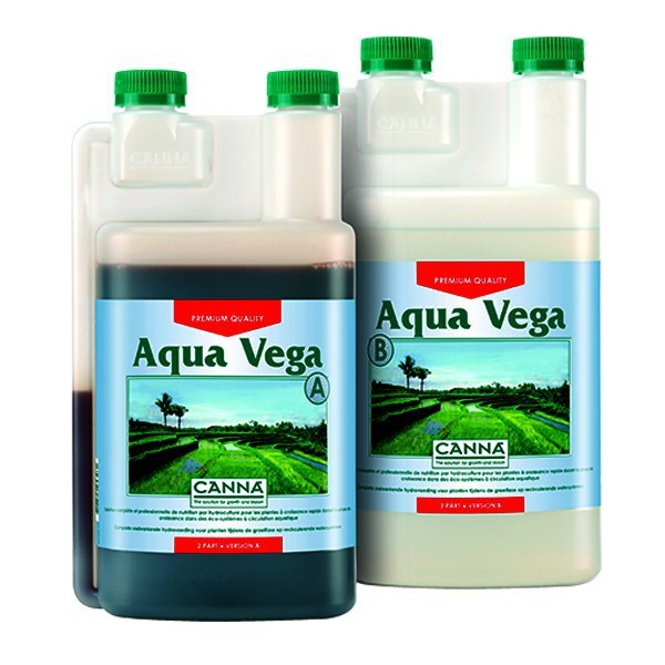 Engrais De Croissance - Aqua Vega 2 X 1 L - Canna , Hydroculture