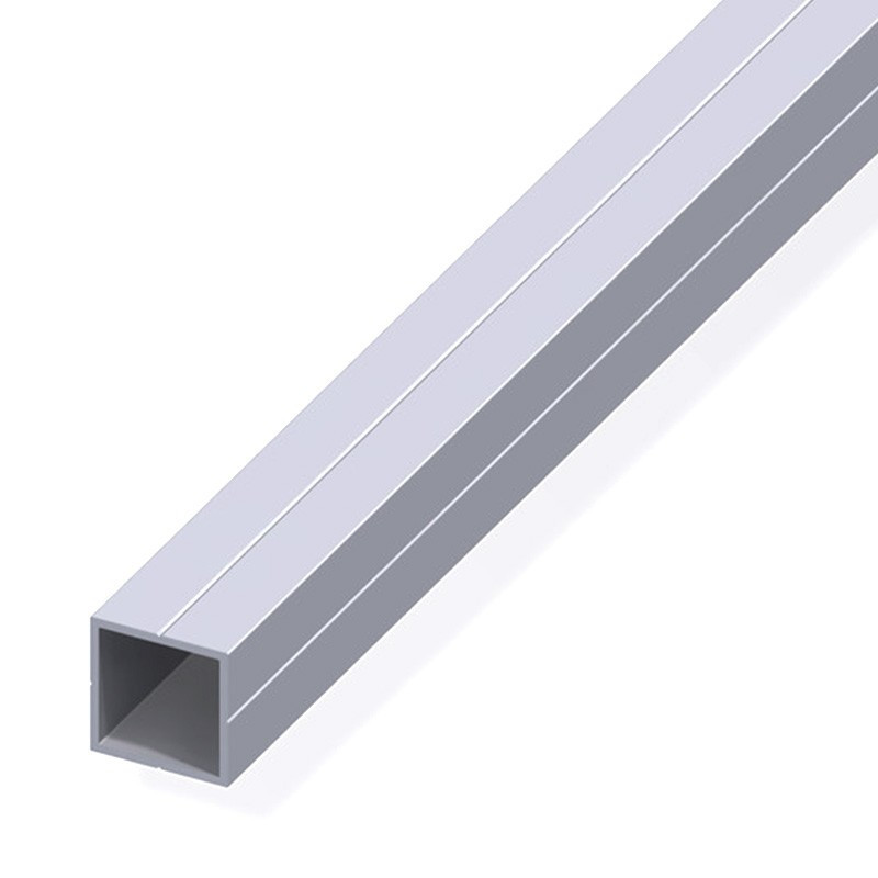 Modular aluminium frame tube - 23.5mm x 0. 3m square - For M20