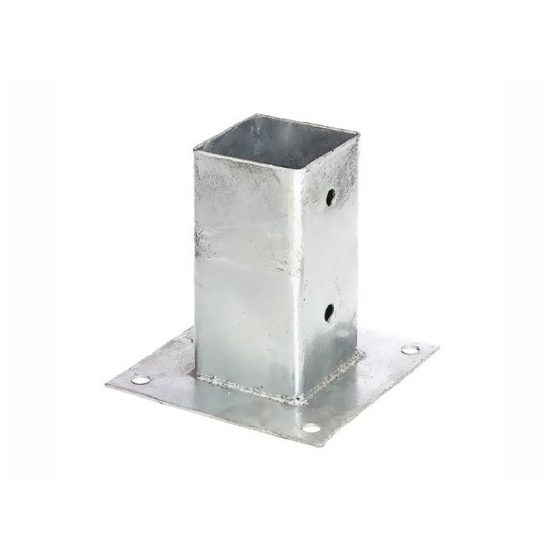 Galvanized screwing bracket 90 x 90 x 150 mm - Forest-Style