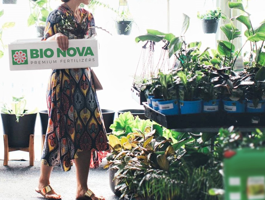 BIO NOVA the fertilizer range made in the Netherlands.